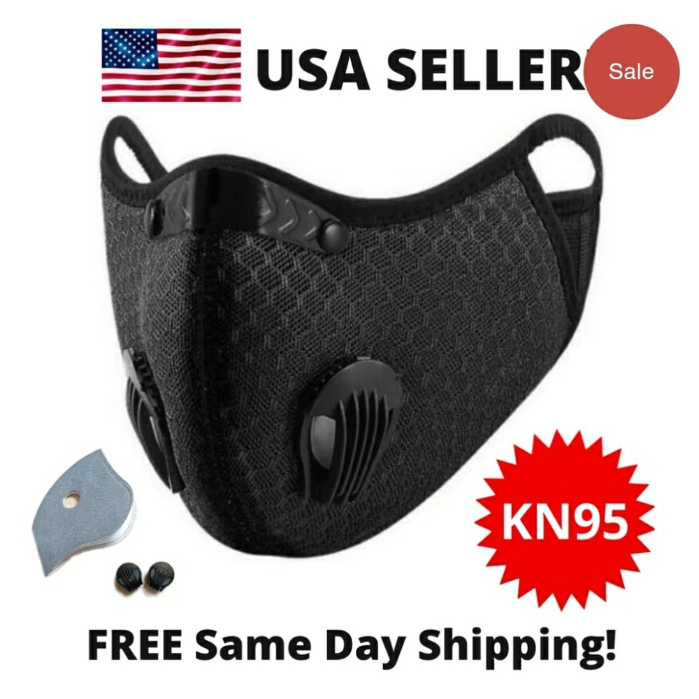 KN95 Cycling mask with filter